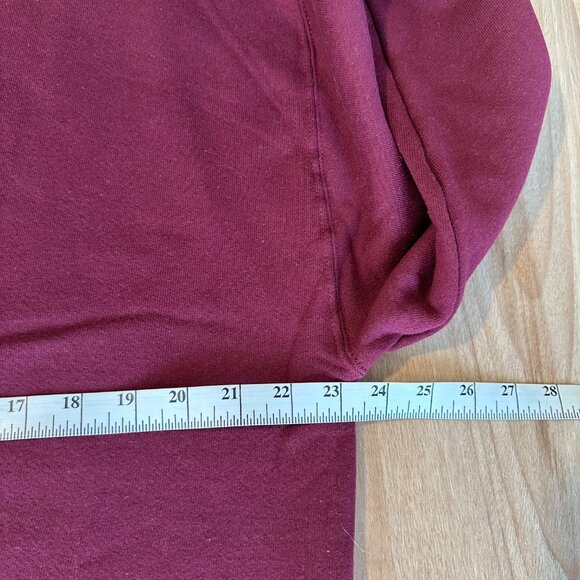 VTG Russell Athletic Sweatshirt Men L Maroon Crew Neck 90s USA Made Pullover - Picture 6 of 8